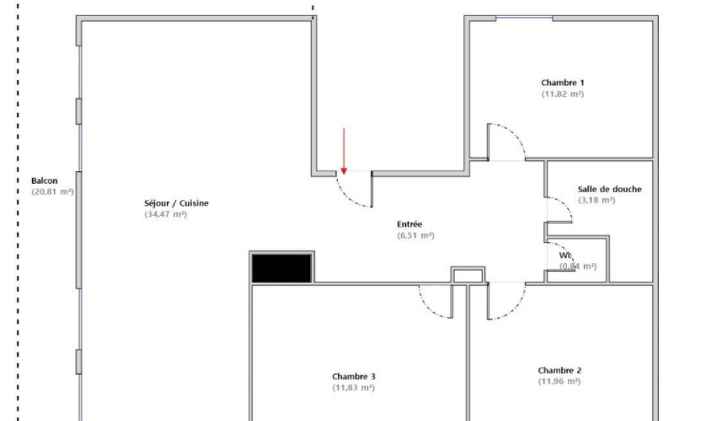 Location appartement Annecy Le Vieux 4 pièces 80 m2 - réf. 6319 - Photo 9