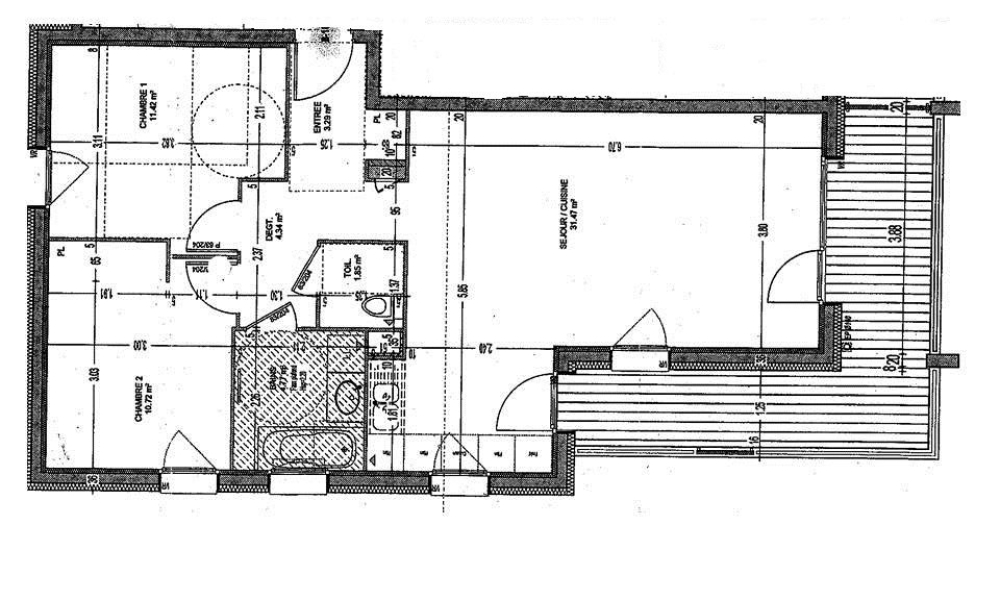 Location appartement 3 pièces à Rumilly - réf. 2506-2 - Photo 8
