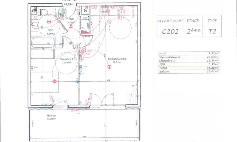 Location appartement Poisy 2 pièces 48 m2 - réf. 7250 - Photo 3