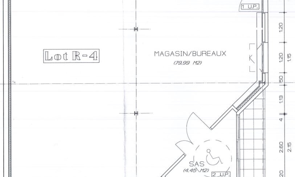 Location local commercial 84.44 m² à Rumilly - réf. 4581-4 - Photo 5