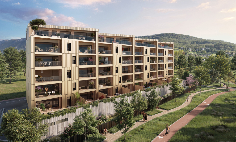 Programme neuf appartement 2 pièces à Aix-les-Bains - réf. D101 - Photo 1